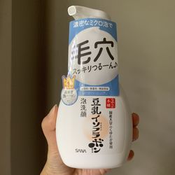 SANA NAMERAKA HONPO Soymilk Isoflavone Cleansing Foam 200ml Import
