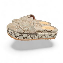 GUCCI Canvas Slippers