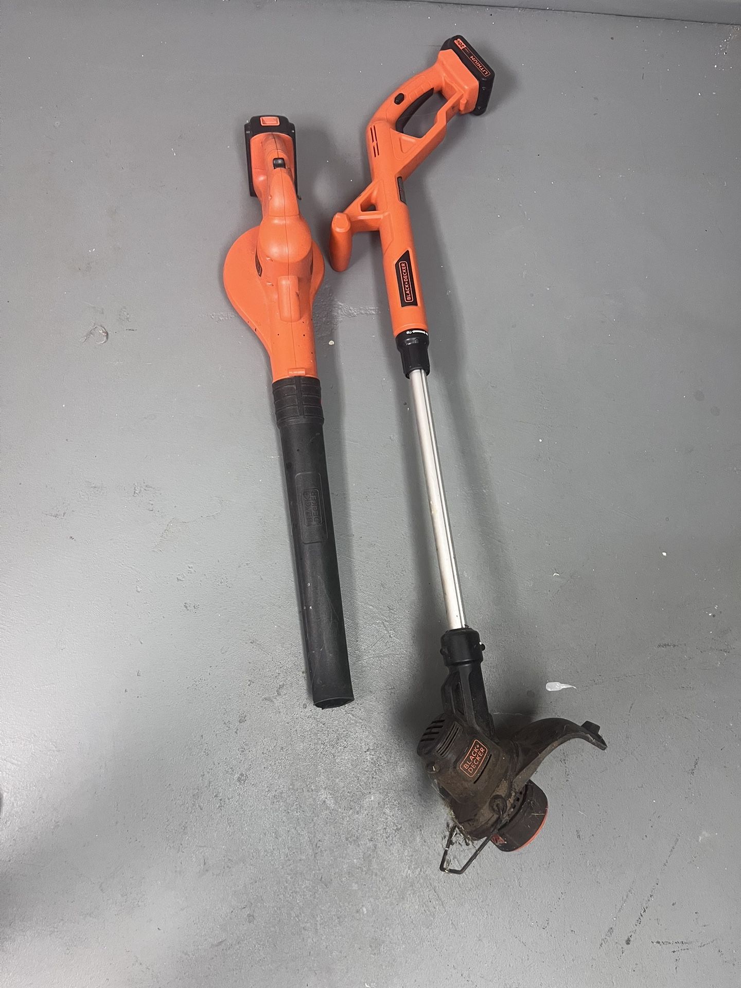 wireless weed eater and leaf blower