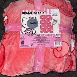 Hello Kitty Bow Blanket