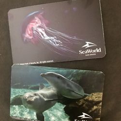 2 boletos de seaworld se vencen 12/31/2025. $110 el par