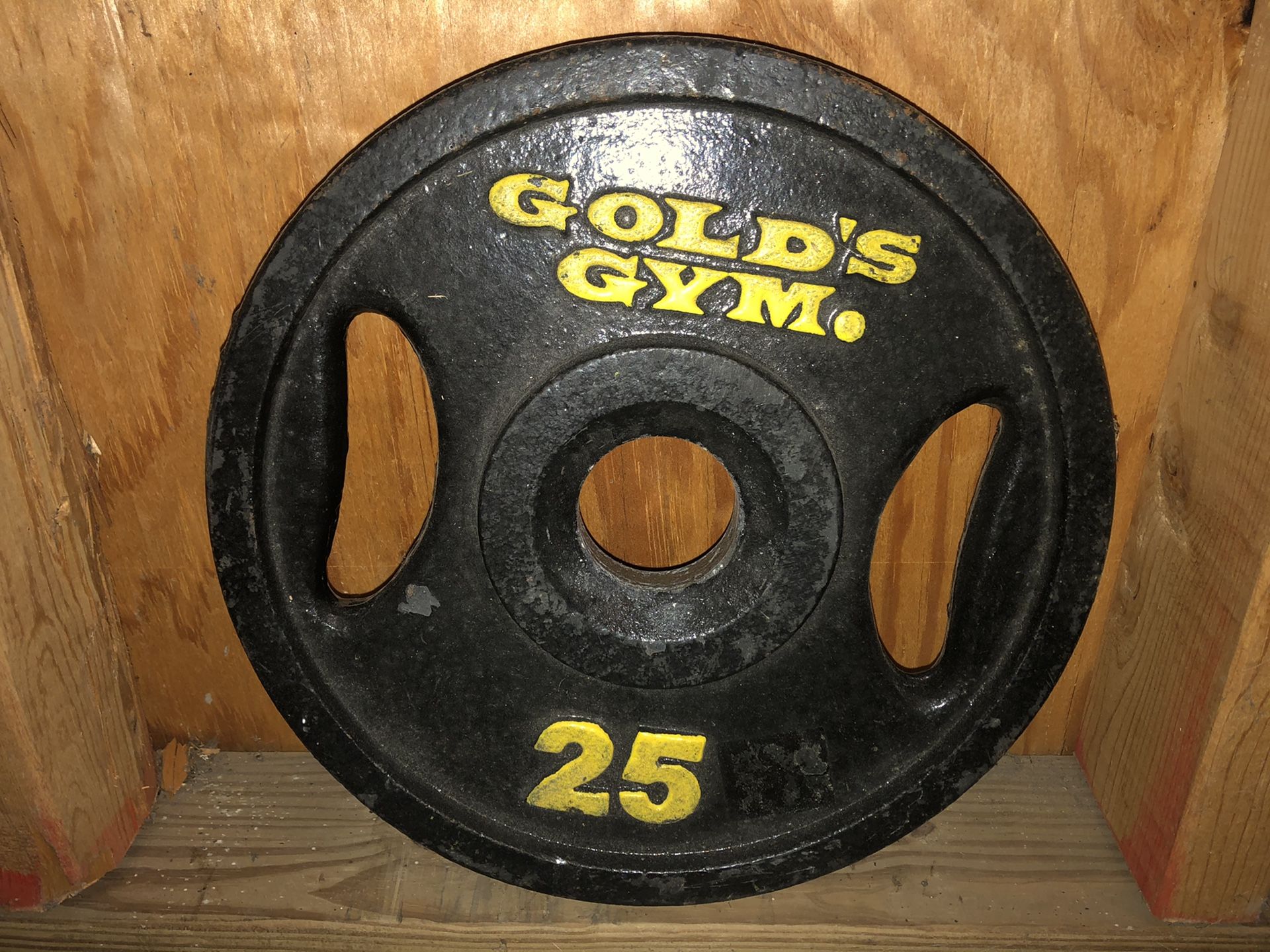 Gold’s Gym 2x25 lbs Olympic Weight Plates.