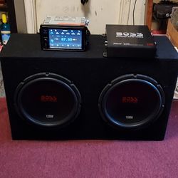 Subs Amplifier And Dvd Stereo 