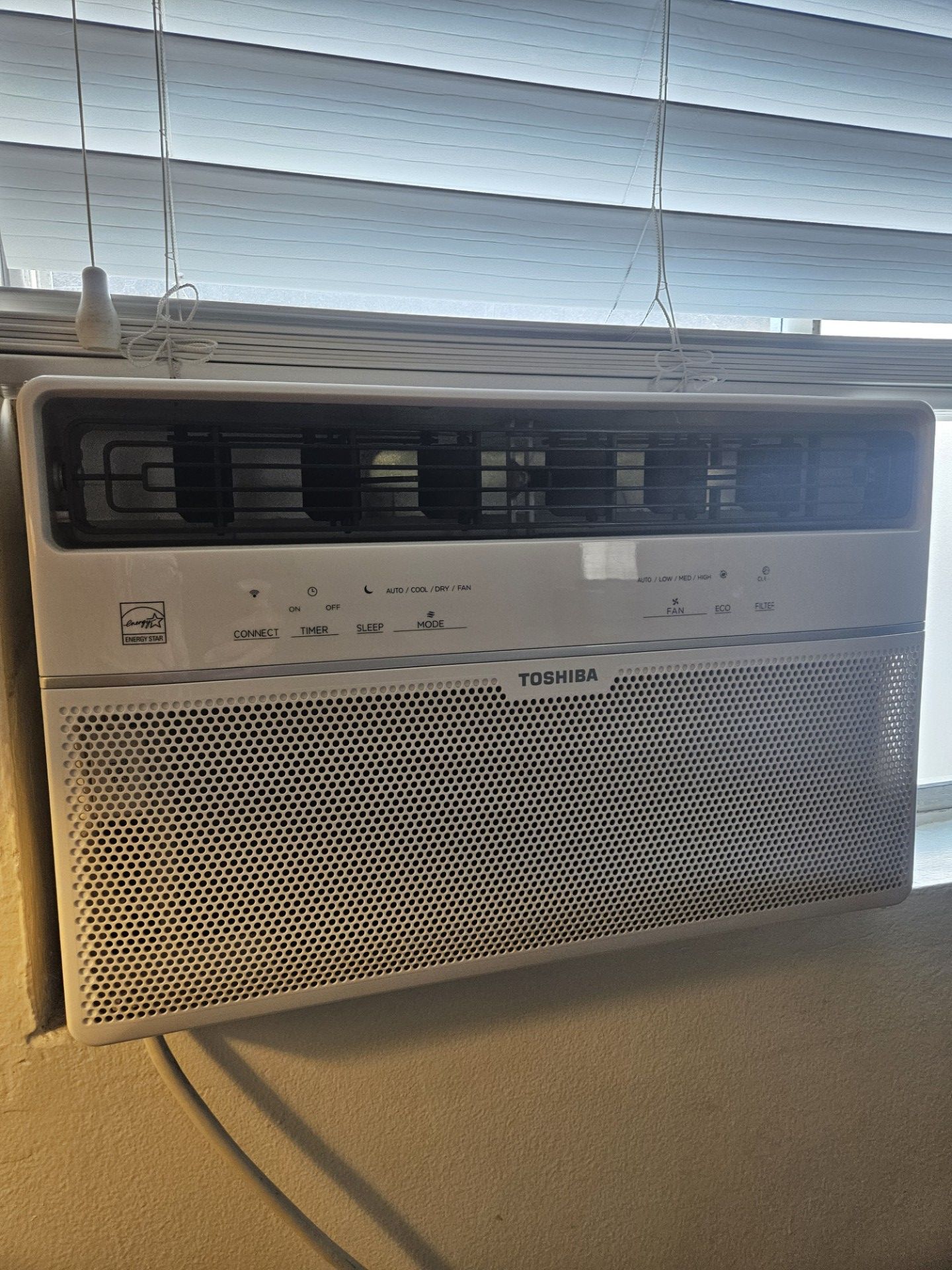 Toshiba Smart Wi-Fi Touch Control Window Air Conditioner