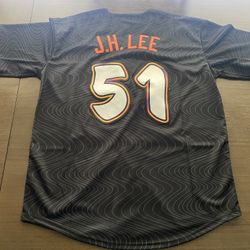 Jung Hoo Lee San Francisco Giants L New Jersey Baseball MLB Men Adult #51 JH L