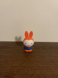 Miffy figure cute toys Japan orange and blue