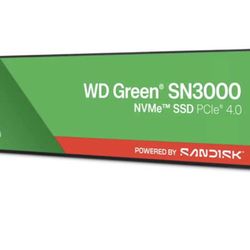 WD SN3000 2TB NVMe Gen4 Drive 