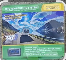 TST Tire Monitoring System 4 Sensor with Repeater