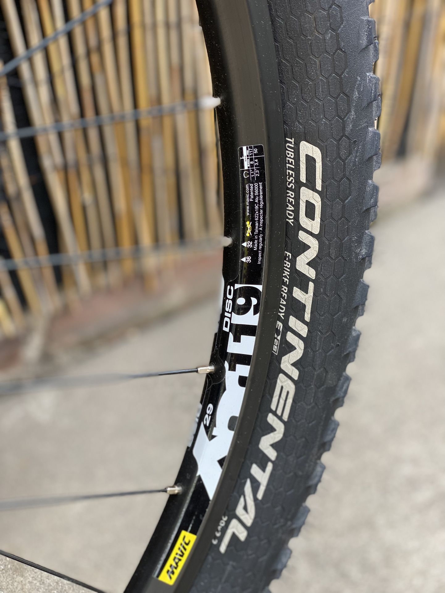 🔥🔥29” Mavic XM319 Disc Wheelset W/Continental Tires🔥🔥
