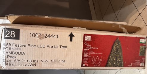 Christmas tree 6.5 ft / 41in - 1.98m