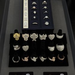 💎 Hip Hop Jewelry Rings Moissanite VVS 💎 Lab Made