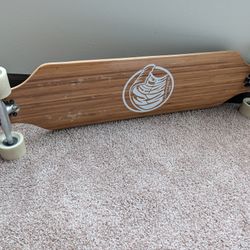 White Wave Longboard 