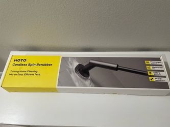 HOTO Cordless Spin Scrubber