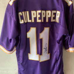 Daunte Culpepper Minnesota Vikings Signed JSA Certified Jersey 
