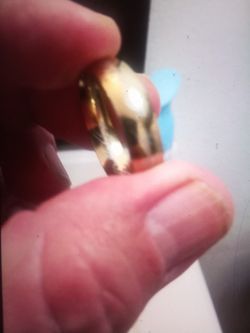 Lord of the rings gold plated ring  obo
