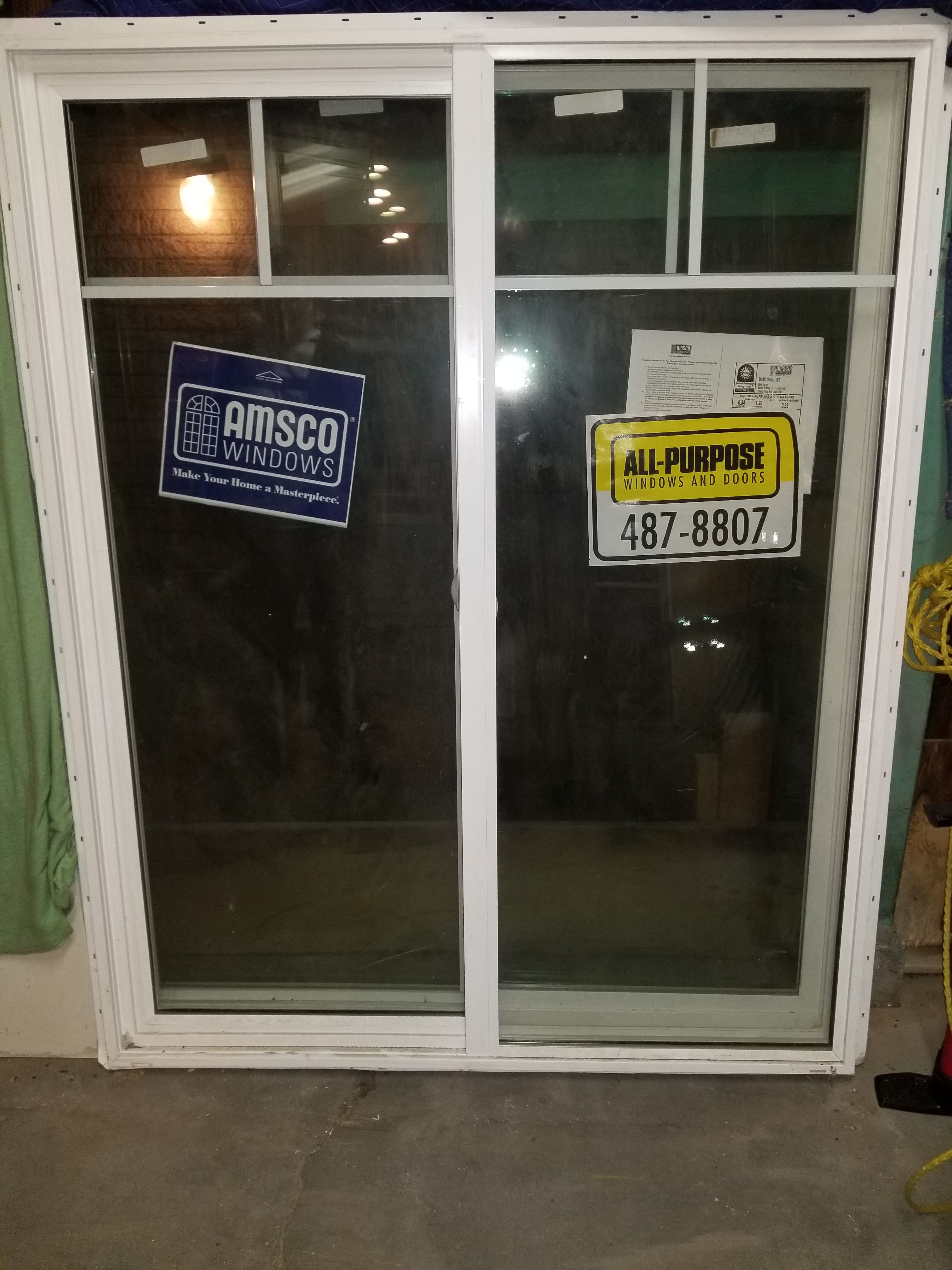 2 NEW Amsco Studio Series Low E Panel Windows