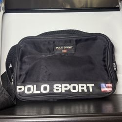 Vintage 1990s Ralph Lauren Polo Sport Side / Messenger Bag 