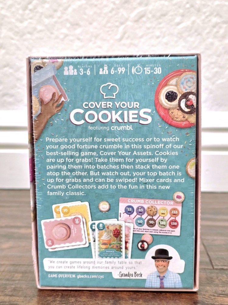 COVER YOUR COOKIES Game feat. Crumbl Cookies