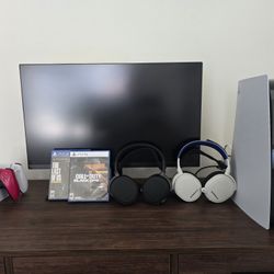 PS5 Super Bundle - Whole Setup Including Monitor