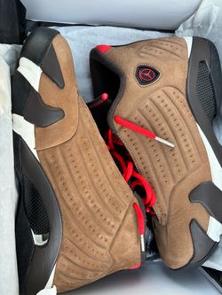Jordan Retro 14s - Brwn/Red/wht