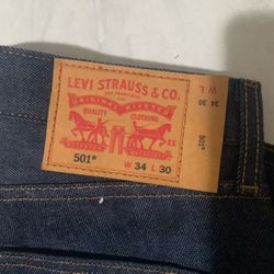LEVI 501 JEANS 34W L30