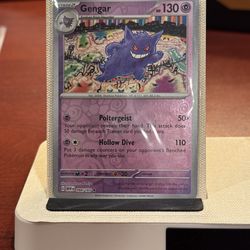 Pokemon Reverse Holo Gengar Holo SV: Scarlet & Violet 151 094/165 NM 094/165