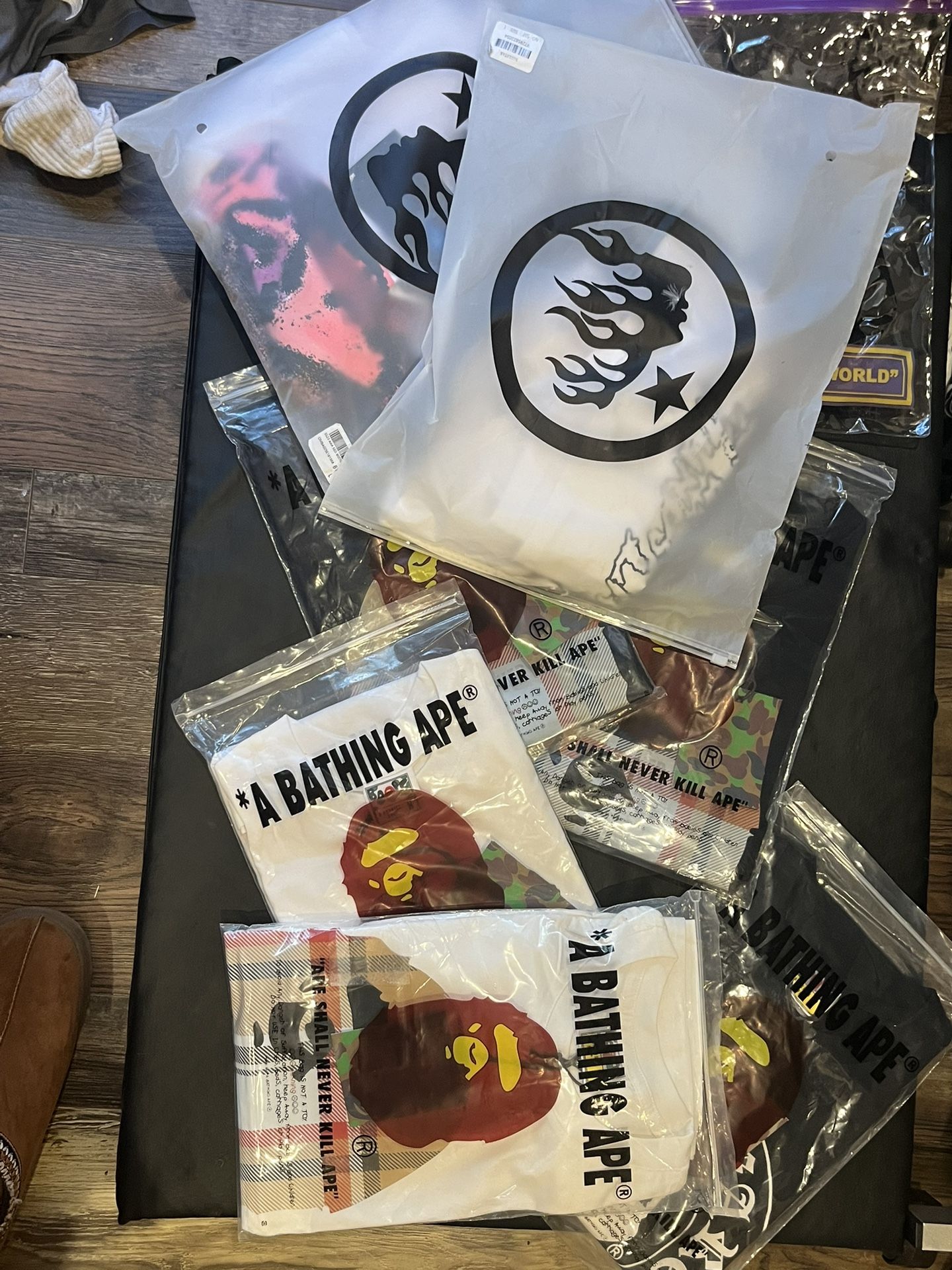 Hellstar Bape and erica emanuel