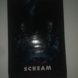 Ghost face poster