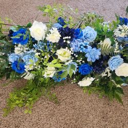 Large Floral Pieces /Swags (2)