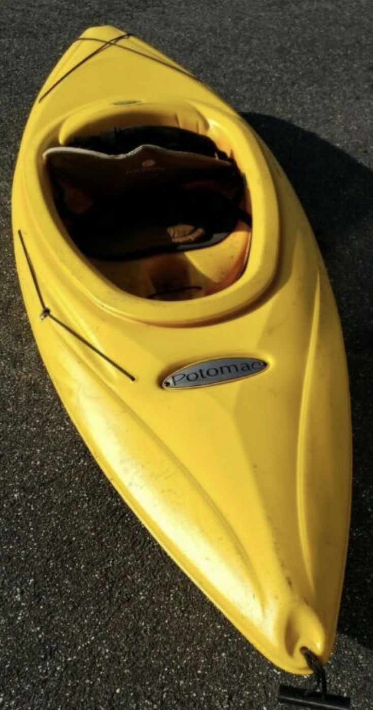 Potomac Vortex 80 Dlx Yellow 8' Kayak