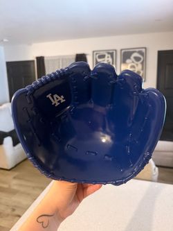 Dodger baseball glove bowl