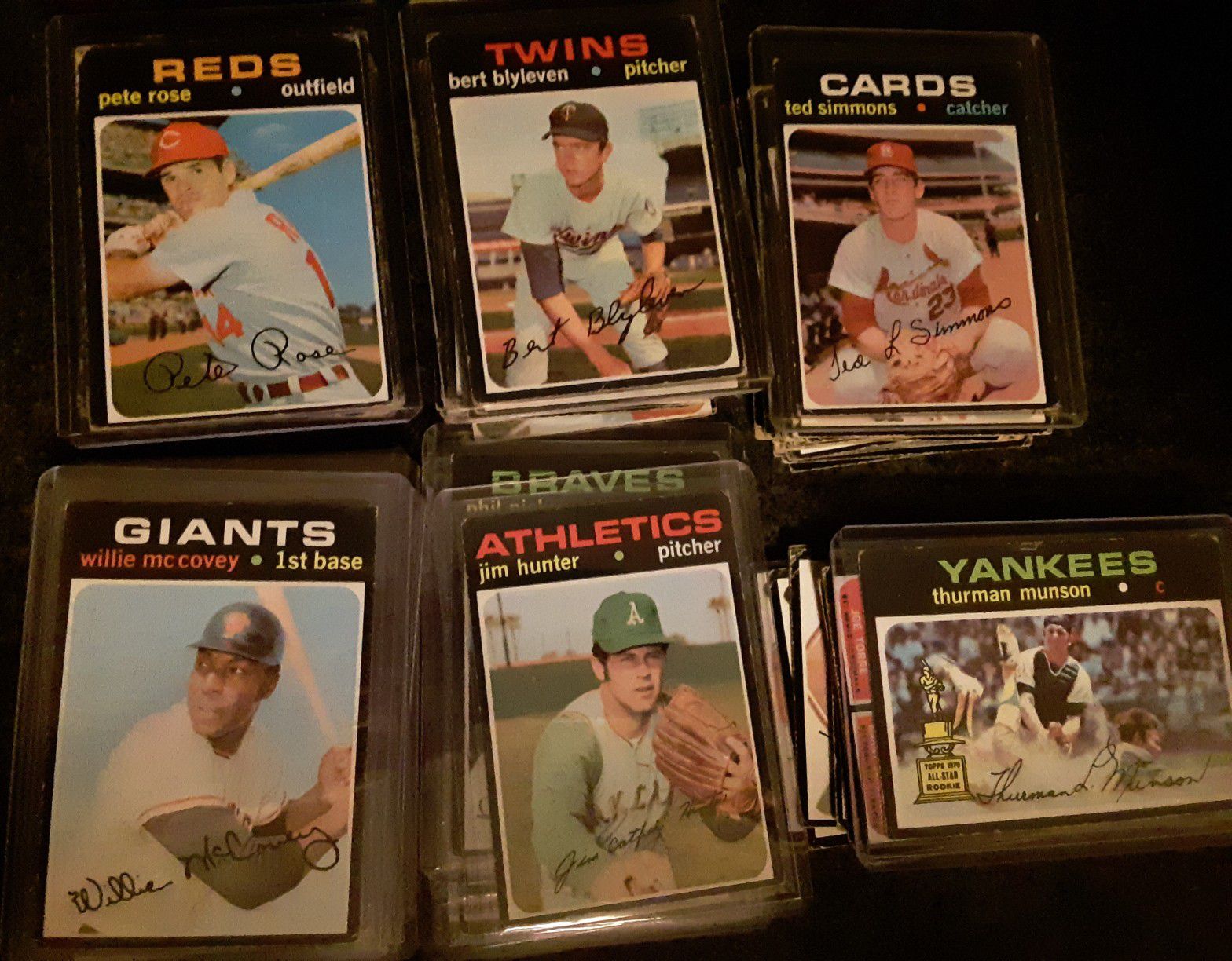 1971 Topps baseball cards