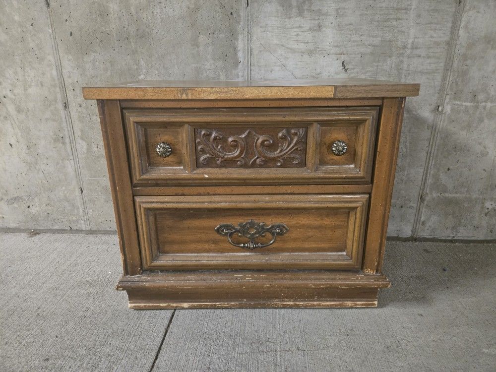 Wooden Brown Nightstand