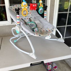 Disney Rock And Vibration Chair For Infants/toddler 