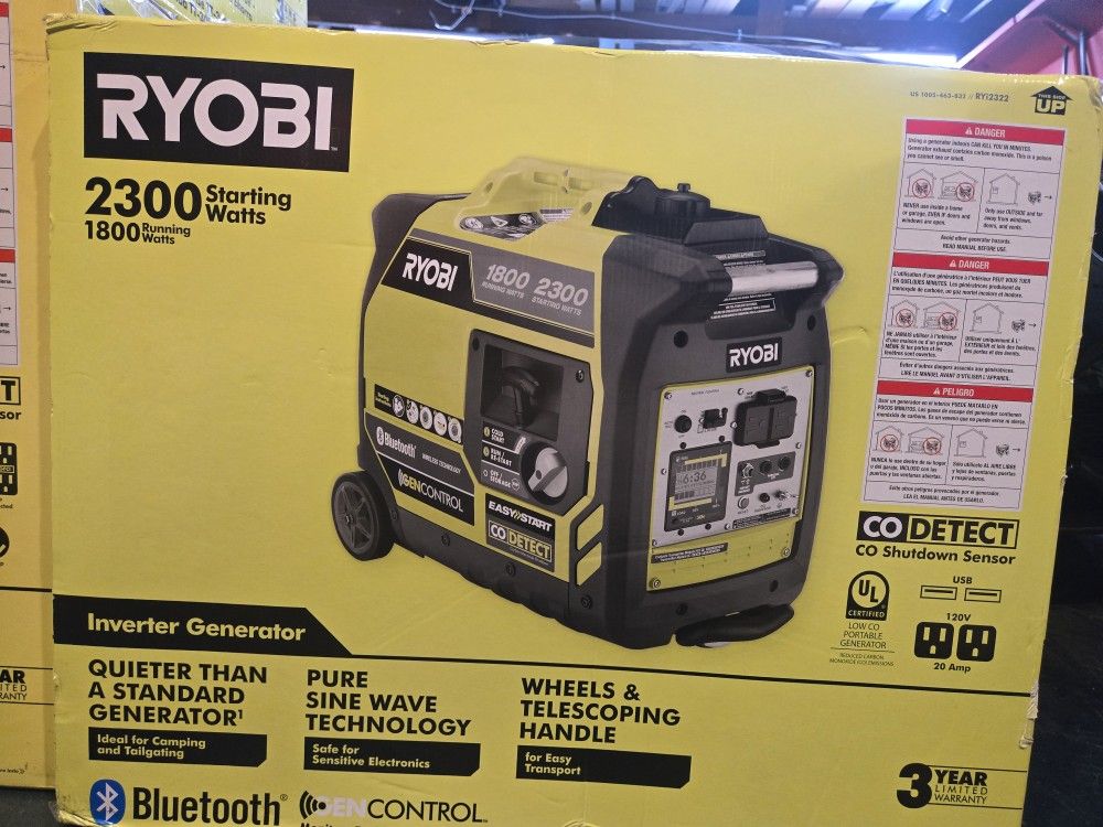 Ryobi Power Generator New