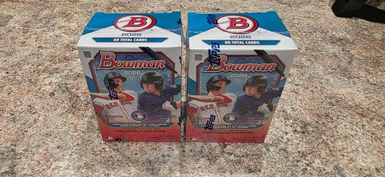 2026 Topps Bowman Baseball Blaster Box (Lot of 2)