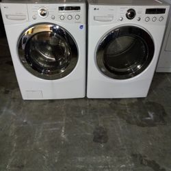 Set Washer And Dryer LG Electric Dryer Good Condition 3 Months Warranty Delivery And Installation 