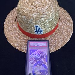 Dodger X One Piece Luffy PSA 10 + Hat