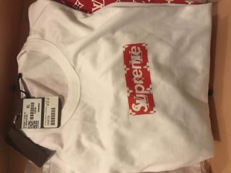 XL Supreme Louis Vuitton Box Logo Tee