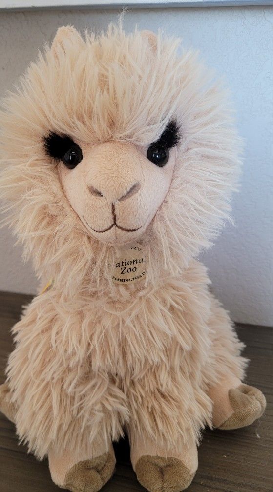 WILD REPUBLIC ALPACA LLAMA SO SOFT BEAUTIFUL PLUSH/STUFFED ANIMAL WA DC Zoo