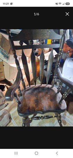Vintage Eathen Allen Rocking Chair Heavy-Duty