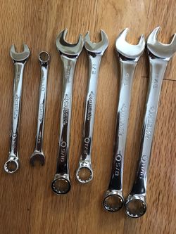 7 pieces of Husky Wrench, 2 Pieces Olympia Tools Wrench, 1 piece of Alloy Steel Wrench, 2 Socket Ext
