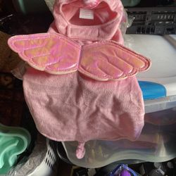 Small, flying pig dog costume