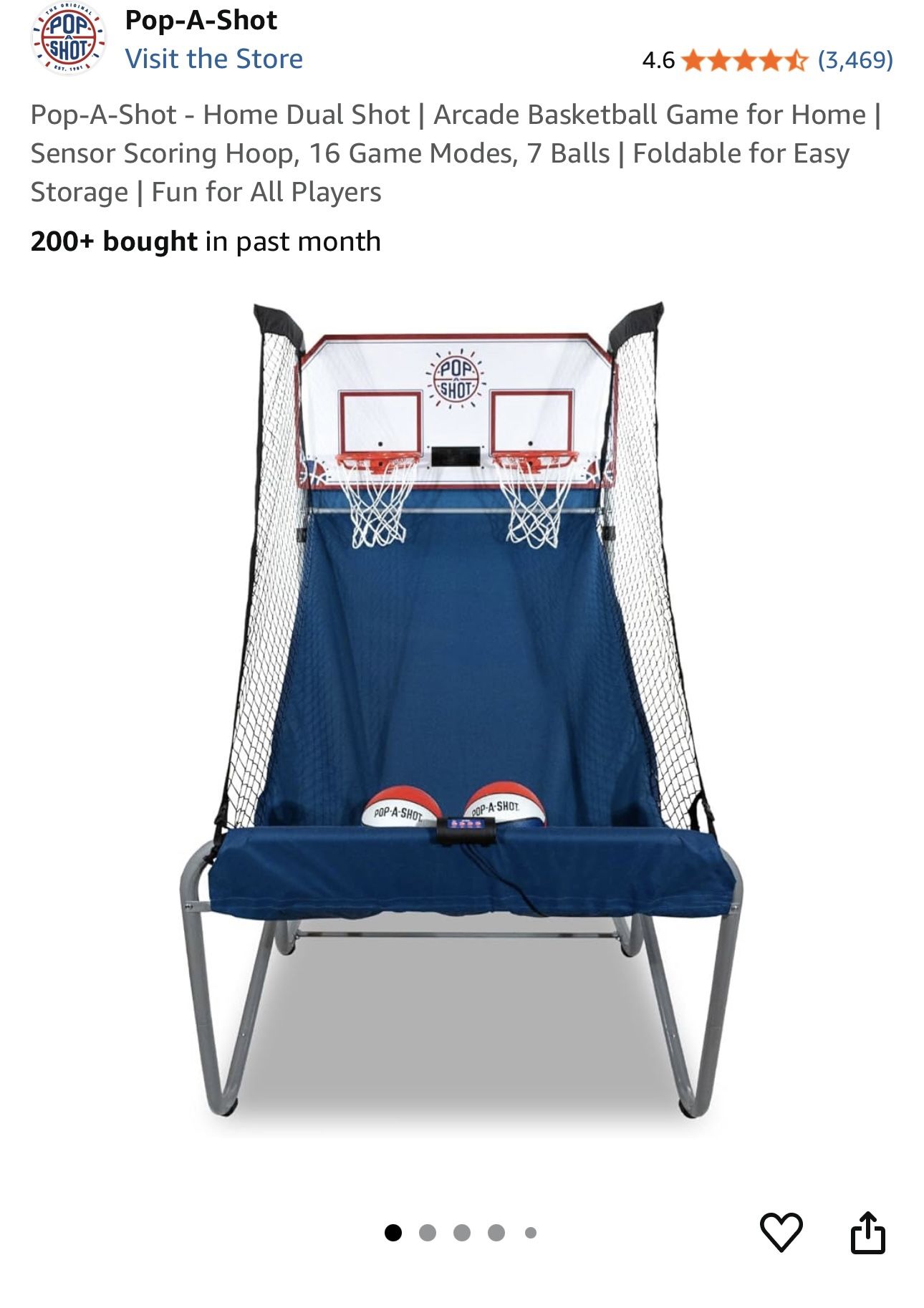 POP-SHOT MINI Basketball