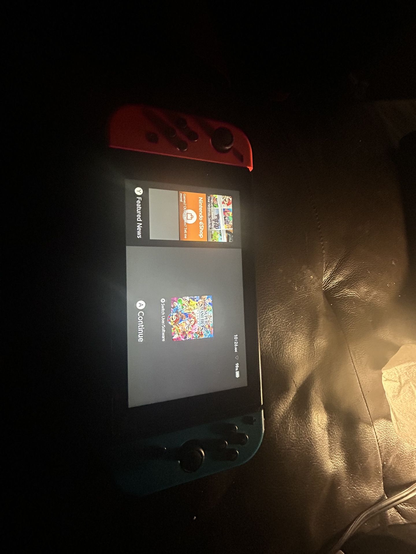 Nintendo Switch V2 First Switch