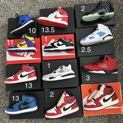 Multiple Shoes Toddlers Size 10-4gs