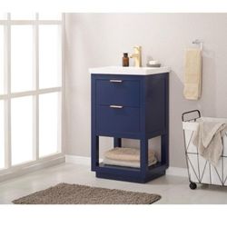New 20" Klein Sink Vanity - Blue 