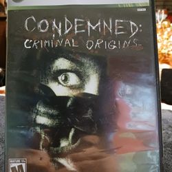 Condemned Criminal Origins ORIGINAL (Microsoft Xbox 360) Complete