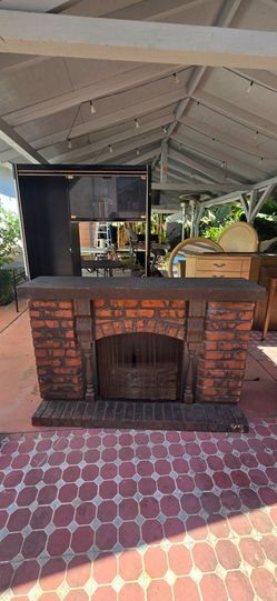 Vintage fireplace