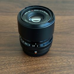 Fujifilm - XF50mmF2 R WR Midrange Telephoto Lens